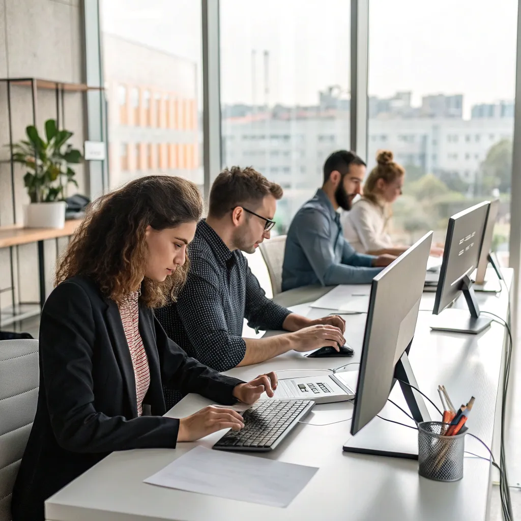 Our team of expert copywriters at work